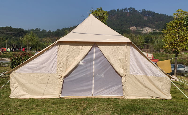 Psyclone Tents Fixed Floor 8 Windows 4m/13.12ft Luxury Outdoor All 