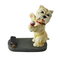 thumbnail image 2 of Three Star Import & Export ZK8380 7 x 7 in. Standing Yorkie Wine Bottle Holder, 2 of 2