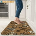 thumbnail image 2 of ® Coffee Kitchen Mat Set of 2 Pain Relief Padded Kitchen Mats Non Slip Kitchen Runner Rug Throw RugsFloor Mats for in Front of Sink- 47" X 17" and 30" X 17" Inch, 2 of 6