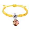 thumbnail image 1 of Custom Photo Bracelets Braided Rope Personalized Photo Projection Bracelet, 1 of 9