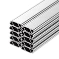 thumbnail image 5 of KFFKFF Greenhouse Spring Wire and Lock Channel Kit, 20 Pieces of 6.56 ft PVC-Coated Wiggle Wire with Aluminum Alloy Channels and Screws, 0.05 in Thickness, Suitable for Securing Poly Film, 5 of 9
