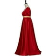thumbnail image 4 of Kate Sharma Dress Vintage Regency Dress Tea Party Dress for Women with Satin Sash Ruffle Empire Waist Dress Gown, 4 of 7