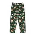 thumbnail image 3 of Lsque Festive Forest Friends Print Women's Pajama Pants, Lounge Pant - Comfortable Home Wear,Elastic Waistband, Stylish Design-Medium, 3 of 9