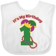 thumbnail image 3 of Inktastic Mardi Gras 1st Birthday Boys or Girls Baby Bib, 3 of 4