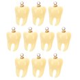 thumbnail image 1 of 10 colgantes de resina para dientes, adornos de resina para dientes, colgantes de dientes realistas, colgantes DIY., 1 of 8