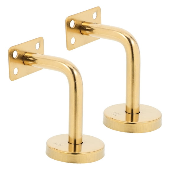 Raindrops Heavy Duty Stainless Steel Handrail Bracket for Stairs, Outdoor Railing Holder, Support for Exterior and Interior Use