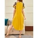 thumbnail image 5 of Vestido de tumbona para mujer, camisones sueltos de manga corta con estampado Floral, ropa de d Irfora Vestido, 5 of 7