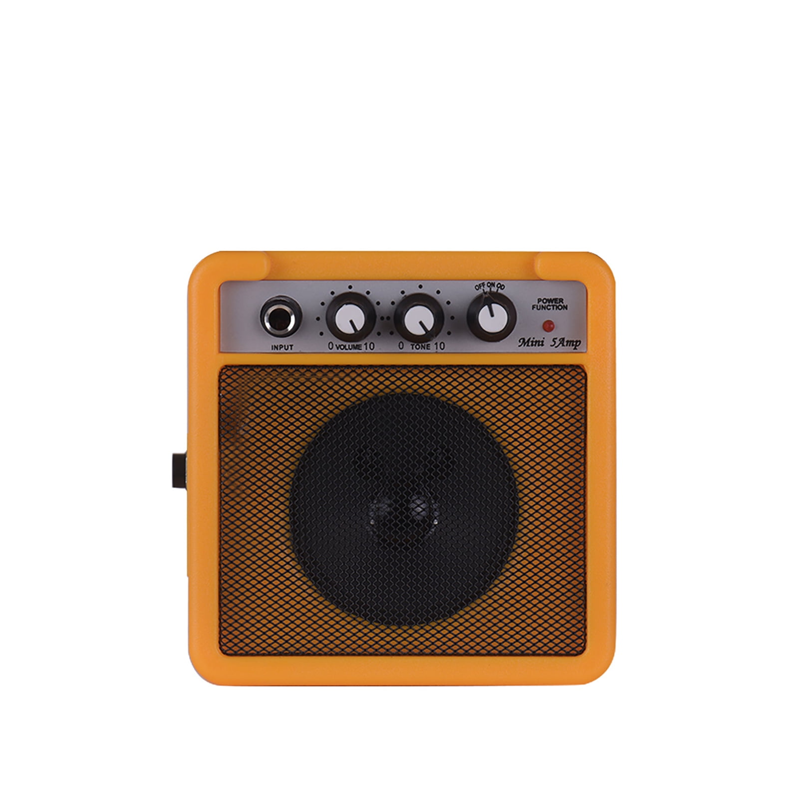 5W Mini Guitar Amplifier Amp Speaker with 3.5mm & 6.35mm Inputs