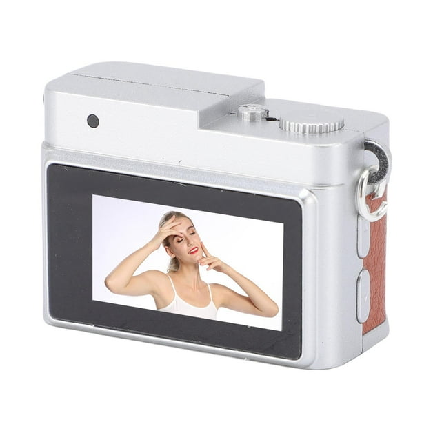 Cámara De Llaves Retro Digital - Video De 1080p Mini Cámara Portátil, Fotos De 2MP, Vámcas Digitales Retro De Pantalla De 0.96 Pulgadas Con 6 Flash Flash LED