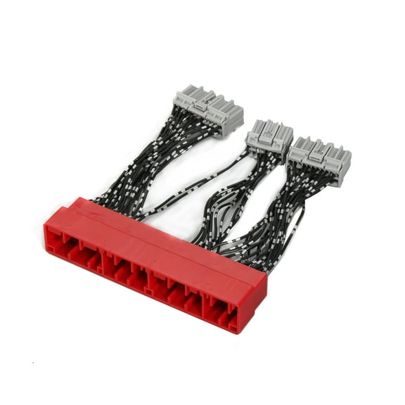 RED WOLF OBD2A to OBD1, ECU Conversion Wire Harness Adapter Jumper for Honda Accurd 1996-1997, Civic 1996-1998, Acura Integra 1996-2001