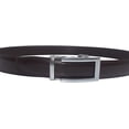 thumbnail image 6 of Marshal Men's Genuine Leather Ratchet Dress Belt With Automatic Buckle Brown Buckle6, 48", 6 of 9