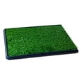 thumbnail image 2 of Petmaker Reusable 3-Layer Artificial Grass Puppy Dog Pee Pad with Tray Set - Small, 16x20, 2 of 3