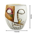 thumbnail image 3 of Facial Resin Flower Pot Abstract Beauty Face Flower Pot Decoration Abstract Face Flower Pot Abstract Head Flower Pot Container Colorful Facial Resin Flower Pot, 3 of 6