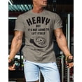 thumbnail image 3 of Gymish Heavy Lift Men’s Workout T-Shirt – Funny Gym Shirt, Lifting Tee, Athletic Fitness & Weightlifting Top, 3 of 6