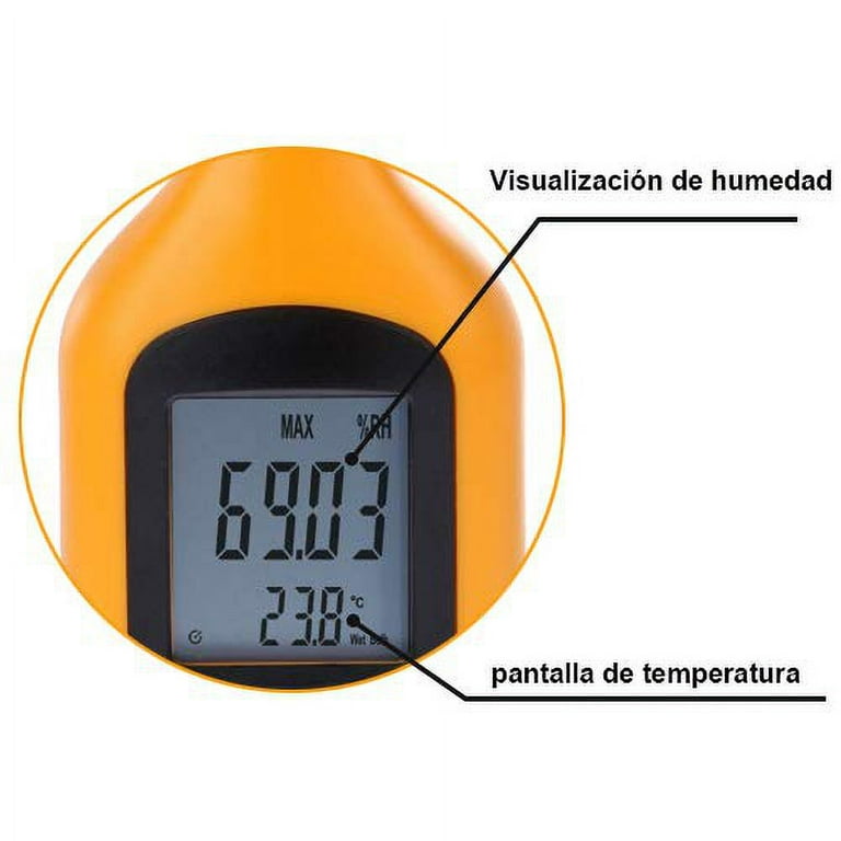 Mengshen® Digital Temperature and Humidity Meter - with Dew Point and Wet  Bulb Temperature - Battery Included, M86