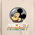 thumbnail image 3 of Mickey & Friends - Mickey Portrait Retro - Women's Lightweight French Terry Long Sleeve Shirt, 3 of 5