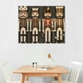 thumbnail image 3 of COMIO Christmas Nut Crackers Stencil Template Reusable for Painting on Walls, Wood, Arts and Crafts, 3 of 5