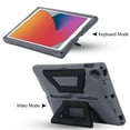 thumbnail image 2 of iPad 9th Generation 10.2-inch Case,Dteck Heavy Duty Rugged EVA Foam Kids Friendly Proector Kickstand Case for iPad 8th/7th Gen 10.2" Shockproof Cover with Shoulder Strap Cover,Gray, 2 of 7