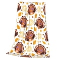 thumbnail image 3 of Bingfone Fall Turkey Print Flannel Fleece Blanket Throw Blanket For Bed,Sofa,Couch,Travel,Camping(50"X40"), 3 of 9
