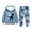 0-Light Blue51, variant on Kiijoy Boys Sweatsuit Dinosaur Graphic Hoodie Jogger Pants Outfits Fall Winter Clothes Set