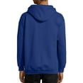 thumbnail image 5 of Hanes Men's and Big Men's Ultimate Cotton Heavyweight Fleece Full Zip Hood, up to Size 3XL, 5 of 5