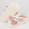 thumbnail image 7 of Fuzzy Slippers For Women Couples Men On Furry Flat Home Winter Round Toe Keep Warm Spotted Cow Slippers Shoes Warm Cozy Winter House Slippers Bedroom Indoor House Shoes, 7 of 7