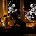 thumbnail image 2 of Pegatina de calavera Decoración de ventanas de Halloween, decoración de pegatinas colgantes de ventanas reutilizables, pegatina de terror PVC, escaparate de pegatinas extraíbles, 2 of 7