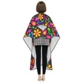 thumbnail image 7 of ZICANCN Hair Cutting Cape for Adults,Colorful Paisley Floral Cape Salon Barber Cape for Hair Stylist Shampoo Capes Waterproof , 55x66 Inch, 7 of 7