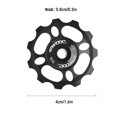 thumbnail image 4 of HURRISE 11T Jockey Wheel Rear Derailleur Pulley for Mountain Bike Bicycle Replacement Parts, Rear Derailleur Pulley,Jockey Wheel, 4 of 5