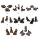 thumbnail image 3 of 3 uds pies decorativos para maceta, pies de maceta de animales, decoración hecha a mano de resina (hy), 3 of 5