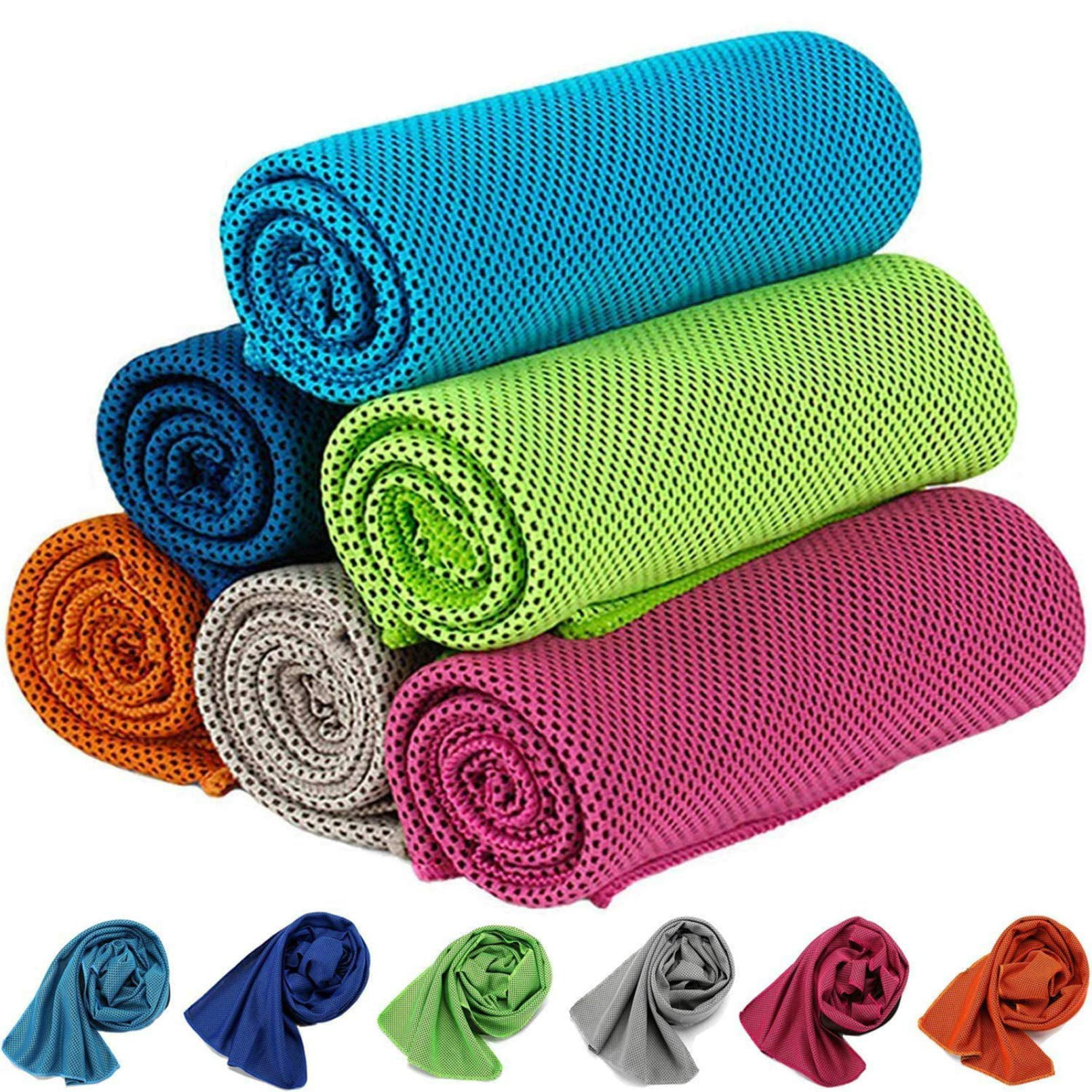 Instant Ice Cooling Towel For Sports Fitness Yoga Summer Cooling Towels T 