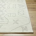 thumbnail image 4 of Hauteloom Celia Wool Living Room, Bedroom Area Rug - Ivory, Gray - 8'10" x 12', 4 of 6