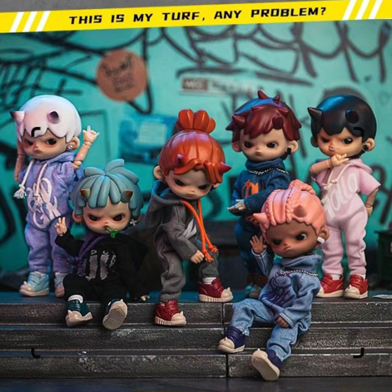 Penny's Box Adou Street Series Blind Box Anime Obtisu11 1/12bjd