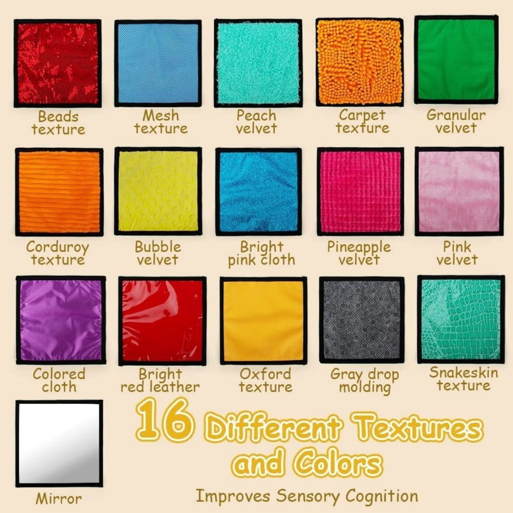 16Pcs/set Play Mat Promotes Early Sensory Development Safe For Baby Toddler
