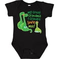 thumbnail image 3 of Inktastic My Great Grandma and Grandpa Love Me Boys Baby Bodysuit, 3 of 5