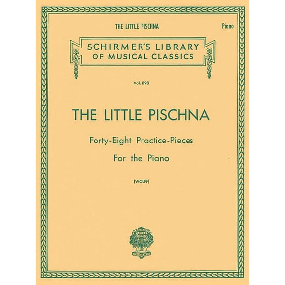 Little Pischna (48 Practice Pieces): Schirmer Library of Classics Volume 898 Piano Solo, (Paperback)