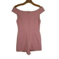 thumbnail image 2 of Romeo and Juliet ROSE TAN Women's Off Shoulder Mini Romper, L, 2 of 3