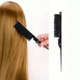 thumbnail image 6 of BBOO 4Pc Slick Back Brush Set Hair Brush Teasing Comb Spray Bottle Hair Grooming, 6 of 6