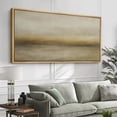thumbnail image 2 of Large Framed Canvas Wall Art Abstract Landscape Print for Living Room Decoration - 60"x30" Natural Framed, 2 of 7