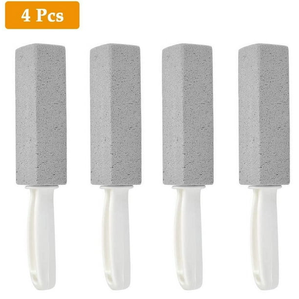 4 pcs Brosse de Nettoyage Pierre Ponce avec poignée Cleaning Block