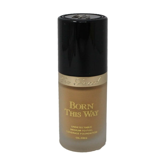 Too Faced Born This Way Oil Free Foundation Warm Beige 1oz/30ml New With Box