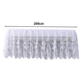 thumbnail image 5 of Homerr Air Conditioning Curtain Decorative Air Conditioner Mesh Cloth Air Conditioning External Windshield Curtain | Flower Applique Lace AC Vent Cover, 5 of 8