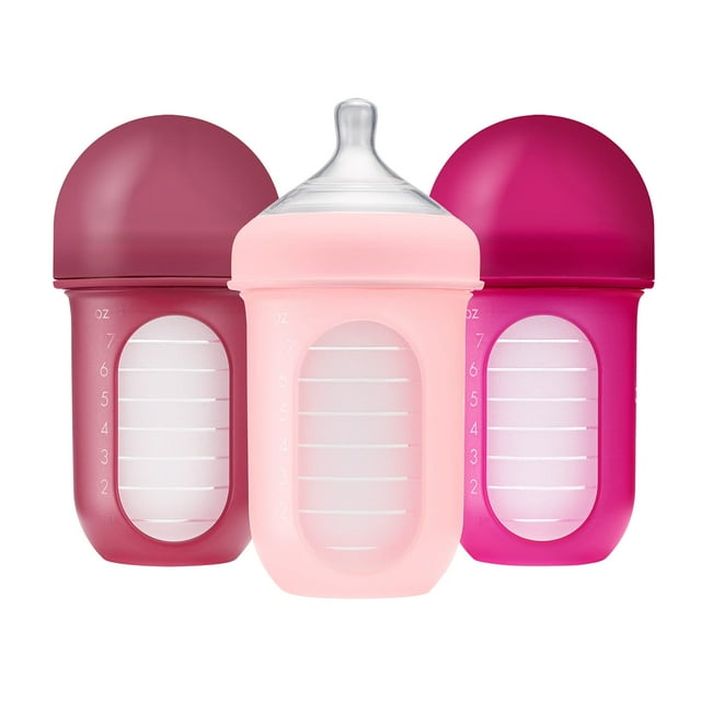 Boon, botella de bolsa de silicona reutilizable NURSH, alime Boon Boon