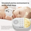 White Noise Machine Sound Machine Looping Natural Soothing Sounds for Adults Baby Sleeping, Also Be Used as a Wireless Speaker for Home Office Privacy Nursery Travel