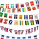 thumbnail image 2 of 2024 Campeonato de Europa de Fútbol Bunting Banderas Bandera Europea Bunting 2024 Campeonato de Fútbol Bunting con 24 Equipos Participantes Banderas para Jardín Bar Fiesta Decoración, 2 of 5