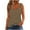 Brown, variant on Summer Tops for Women Mgmyaa Women Tank Tops Plus Size V-Neck Sleeveless Tops Camisole Sleeveless T-Shirt Loose Fashion Solid Color Fit Casual Tees, Shirts