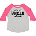 thumbnail image 3 of Inktastic I Love My Uncle with Arrow Boys or Girls Toddler T-Shirt, 3 of 5
