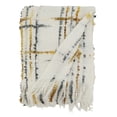 thumbnail image 2 of Saro Lifestyle Cozy Crosshatch Knit Fringed Throw, 2 of 3