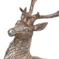 thumbnail image 3 of 14" Resin Glitter Laying Deer, 3 of 3