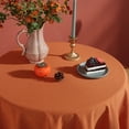 thumbnail image 3 of ZAXARRA Halloween Party Tablecloth Pumpkin Ghost Print Round Coffee Table Cover for Dinner Kitchen Wedding Outdoor Decoration, 3 of 6